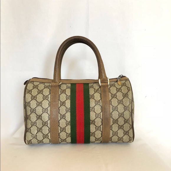 ❌SOLD❌Gucci Vintage Small Boston Bag - Picture 4 of 8